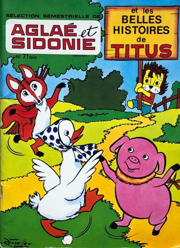 Aglaé Et Sidonie Et Les Belles Histoires De Titus N°71 Bis