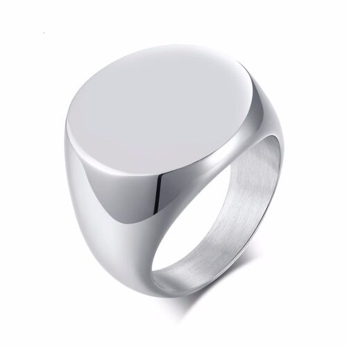 Chevalière D'alerte Médicale Pour Hommes, Identification Médicale Pour Diabète De Type 1, 2 Anneaux D'urgence, Bijoux En Acier Inoxydable