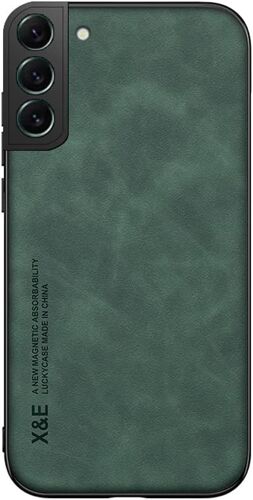 Coque Pour Samsung Galaxy S30+/S21+ - Case Housse Etui Plaque De Metal Integree Pour Samsung Galaxy S30+/S21+ - Vert