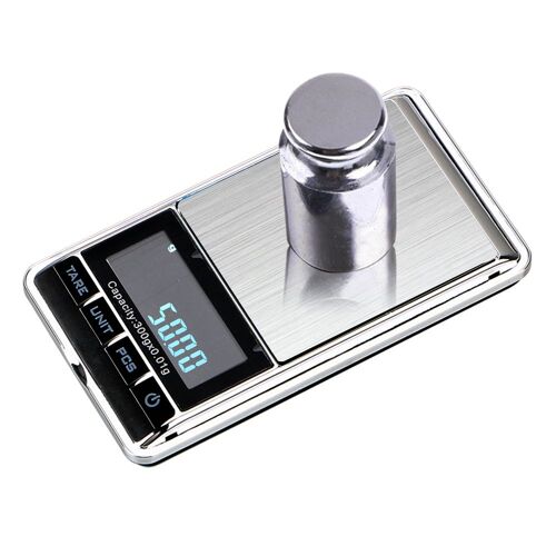 Mini Balance Numérique Rétro-Éclairé, Poche Électrique Pour Bijoux, Poids En Grammes Portable 300g/0.01g, Haute Précision Pour La Cuisine