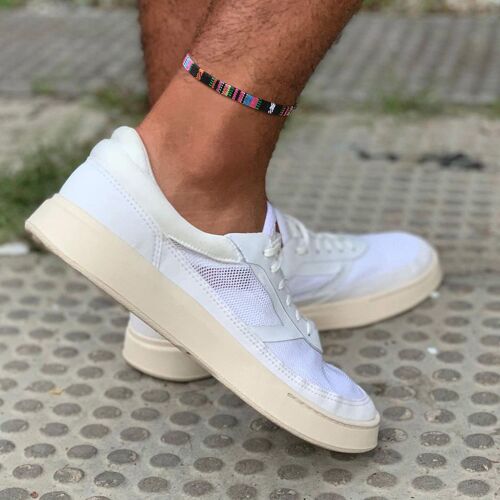 Bracelets De Cheville Style Bohémien Pour Hommes, Bijoux De Plage, En Corde, Fait À La Main, Chaîne De Cordon, Pieds Nus, Pour Garçons, Bijoux De Vacances D'été, Longueur Réglable