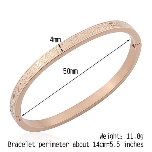 Bracelet En Acier Inoxydable À Motif Géométrique, Meilleure Vente, Bijoux Parent-Enfant, Bracelet D'amour Pour Femmes, Cadeaux De Fête, Vente En Gros