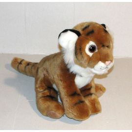 peluche tigre zoo parc beauval doudou aurora world