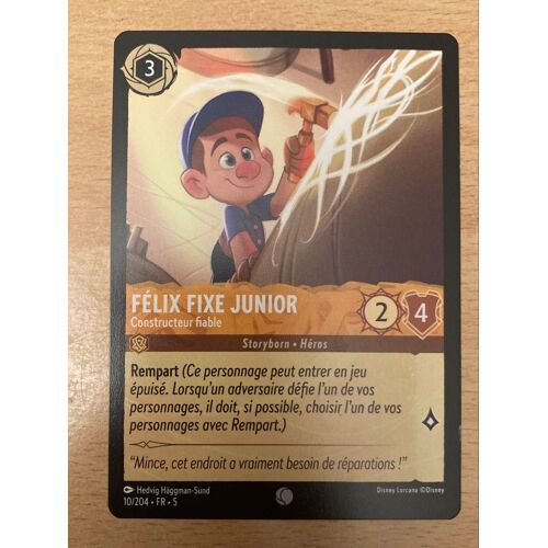 (44) Félix Fixe Junior 10/204 Lorcana 