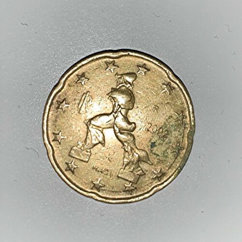 Pièce De 20 Centimes Euro Italie 2002 (Rare)La Page S'ouvre Dans Une Nouvelle Fenêtre Ou Un Nouvel Onglet