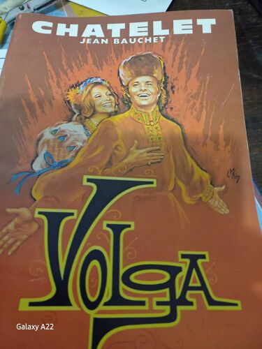 Programme De L Opérette Volga 1977
