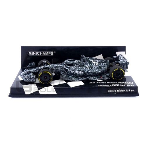 Minichamps 1/43 - 417229988 - Alfa-Romeo C42 - Testing Barcelona 2022 (R. Kubica)-Minichamps
