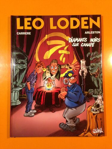 Arleston - Carrère - Leo Loden 11 Édition Originale Eo - Diamants Noirs Sur Canapé -