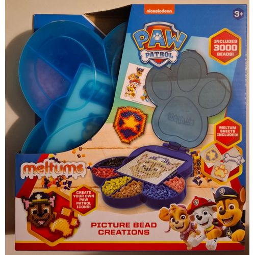 Pat Patrouille - Perles À Repasser - Coffret Complet, 3000 Perles, Modèles, Plaque...