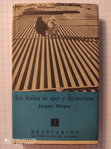Los Arabes De Ayer Y De Manana-Jacques Berque 1964-Livre