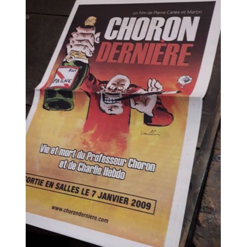 Plaquette 8pp. Choron Dernière 7 Janvier 2009