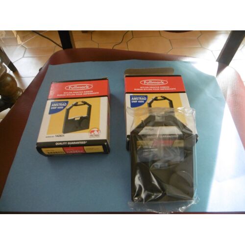 Lot de 2 Ruban cassette nylon pour imprimante amstrad DMP 4000 FULLMARK 2426RN
