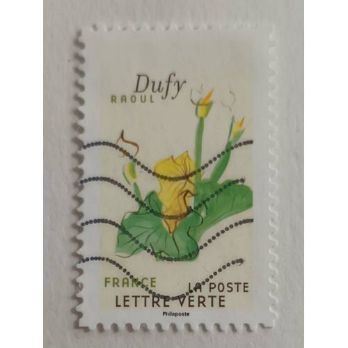 R39 - Oblitéré France Autoadhesif N°2432 - Année 2024 -" Personnalité : Raoul Dufy , Peintre ".