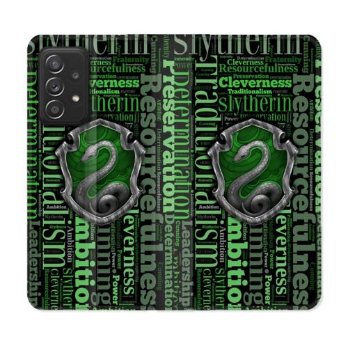 Housse Cuir Portefeuille Pour Samsung Galaxy A33 5g Harry Potter Serpentar