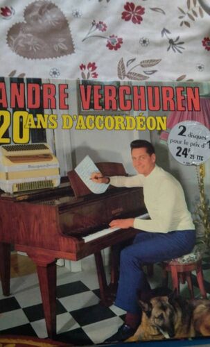 André Vershuren 20 Ans D Accordéon 33 Tours