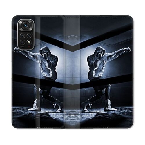 Housse Cuir Portefeuille Pour Xiaomi Redmi Note 11 / 11s Sport Boxe Poing