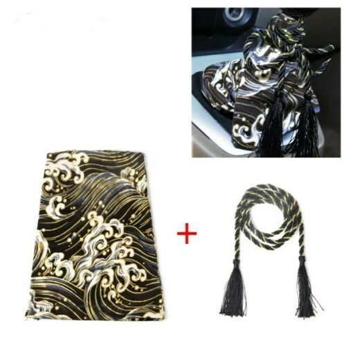 Hlck Couverture De Bottes De Changement De Vitesse Voiture, Élément Antique Japonais Avec Combinaison De Poisson Koï Nipseyteko