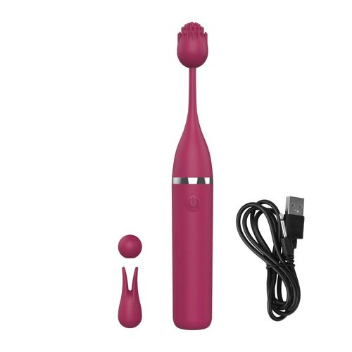 Vibromasseur À 3 Têtes Pour Tétons, Masturbateur Féminin, Jouets Sexuels Pour Femmes, Stimulateur De Clitoris, Point G, 10 Modes, Haute Fréquence