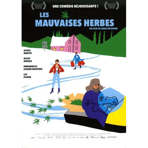 Les Mauvaises Herbes, Synopsis Dépliant, Louis Bélanger, Alexis Martin, Gilles Renaud, Luc Picard