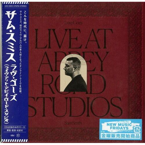 Sam Smith - Love Goes (Live At Abbey Road Studios) [Cd]