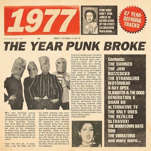 Various Artists - 1977: The Year Punk Broke / Various [Compact Discs] Uk - Import