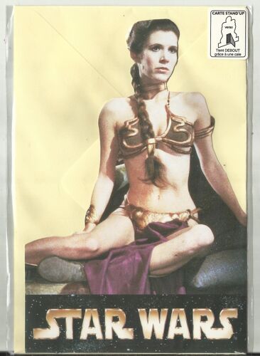 Star Wars Carte Postale Stand Up - Princesse Leia