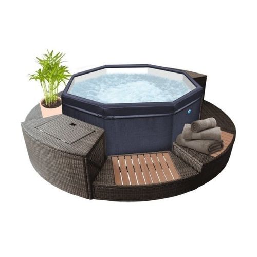 Spa gonflable - Spa Octopus + mobilier de Netspa