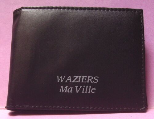 Porte Monnaie / Porte Cartes " Waziers Ma Ville "