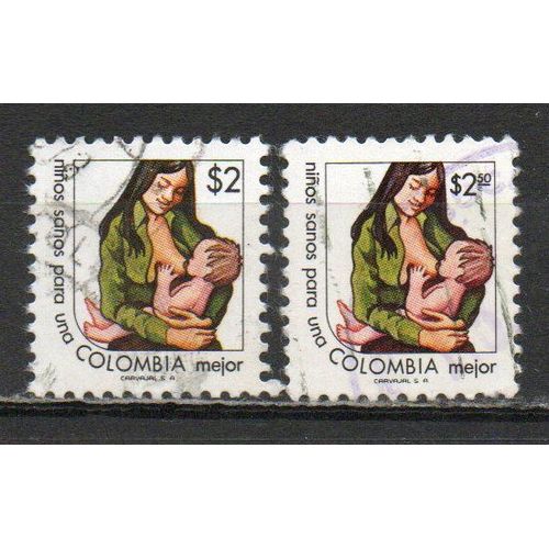 Timbre-Poste De Colombie