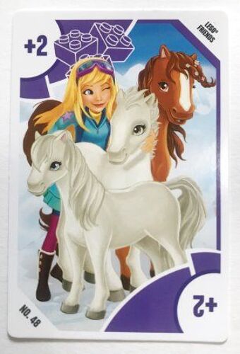 48 Horses - Lego Friends - Carte Lego Toys R'us - 2017