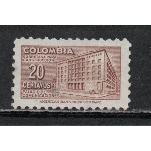 Timbre-Poste De Colombie