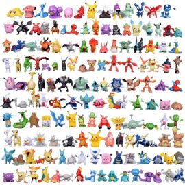 144 Pieces/Lot Mini Figurine Pokémon Pikachu