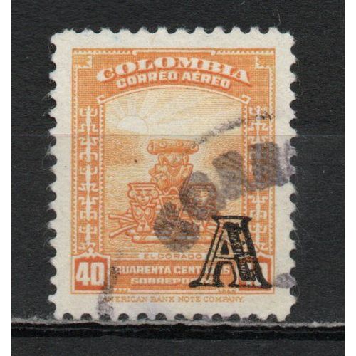 Timbre-Poste De Colombie