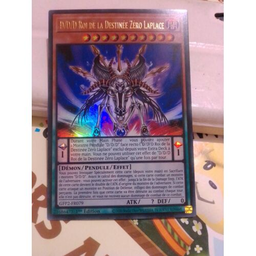 Ddd Roi De La Destinée Zéro Laplace Gfp2-Fr079 Ultra Rare