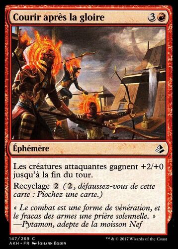 Courir Après La Gloire - Mtg - Amonkhet - C - 147/269