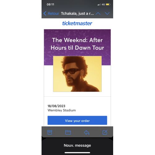 Place De Concert Pour The Weeknd