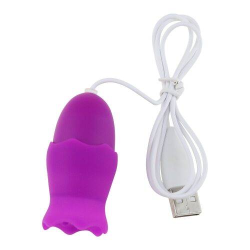 Vibromasseur À Léchage Chevde Langue Pour Femme, Jouets Sexuels, Gode Anticlitoris, Vibrateur À ?Ufs, Alimentation Usb, Produit Pour Adulte, 12 Vitesses