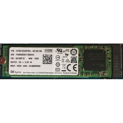 Carte SSD Hynix 512 Go HFS512G39TND-N210A BB