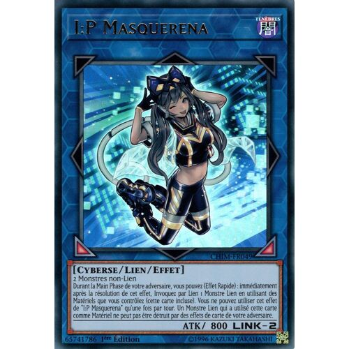 Yu Gi Oh ! I:P Masquerena ( Chim-Fr049 ) Ultra Rare En Français