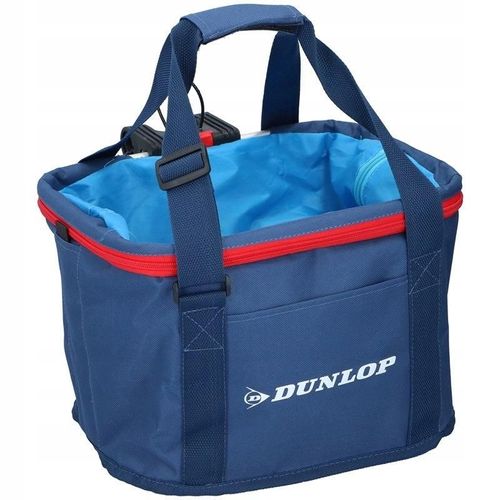 Dunlop - Panier À Vélo Avec Fermeture Éclair