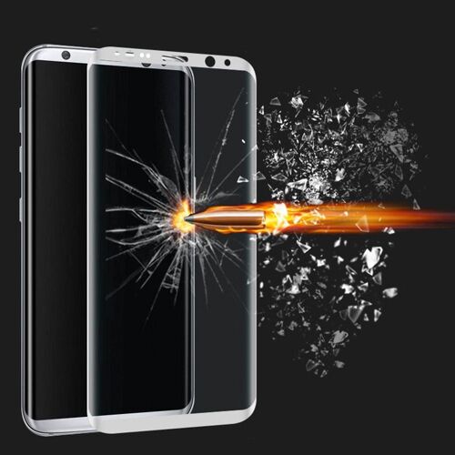 Transparent Film De Protection En Verre Trempé 3d En Verre Trempé Pour Samsung Galaxy S8 Plus