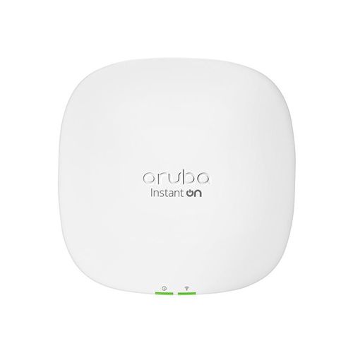 HPE Networking Instant On AP25 (RW) - Borne d'accès sans fil - Wi-Fi 6 - Bluetooth - 2.4 GHz, 5 GHz - géré par le Cloud - BTO - montable au plafond/mur
