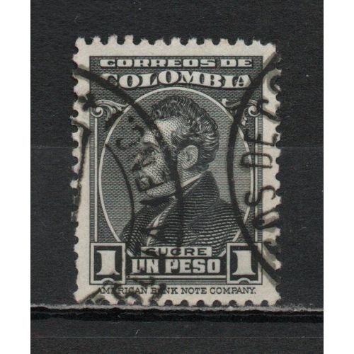 Timbre-Poste De Colombie