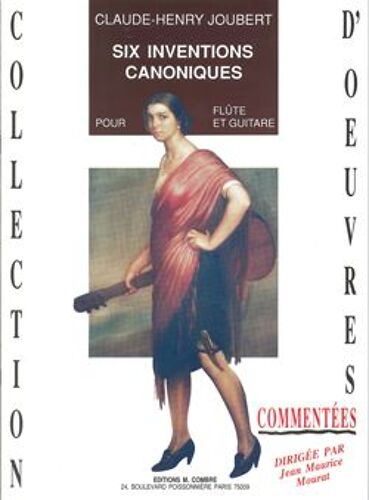 Joubert Claude-Henry Inventions Canoniques (6) Flute