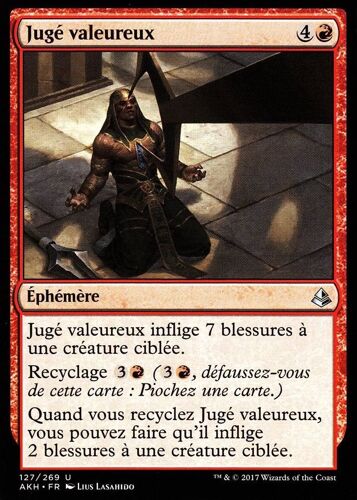 Jugé Valeureux - Mtg - Amonkhet - U- 127/269