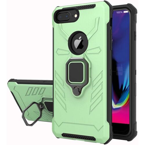 Coque Iphone 8 Plus/ 7 Plus/ 6 Plus, Military Grade Anti-Chute Bequille A Bague De Rotation A 360 Degres Antichoc Silicone Etui Pour Iphone 8 Plus/7 Plus/6 Plus