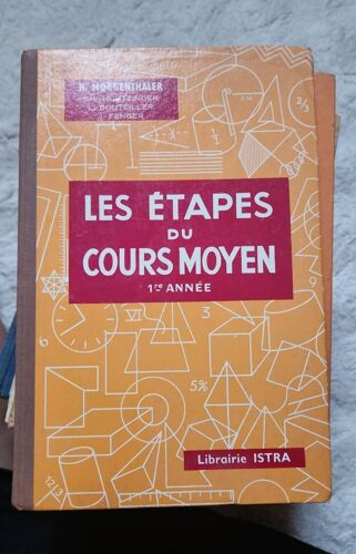 Les Étapes Du Cours Moyen 1re Année H.Morgenthaler