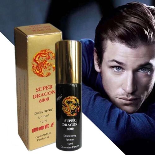 Huile De Massage Super Dragon 6000 Pour Homme, Spray Retardateur, Extension Du Pénis Local, Lubrifiant, Crème Épaississante, Soins De Santé, 12ml