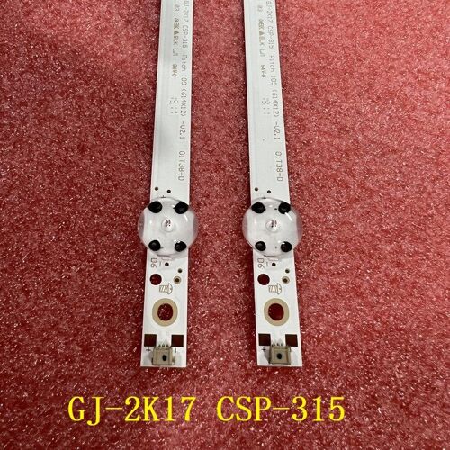2 PCS For 1 TV 2pcs LED bande de Rétro-Éclairage Pour 32PHS4112 32PHT4504 32PHS4503 32PHT4503 32PHT4203 32PHT4112/12 GJ-2K17 CSP-315 Pas 109 01T38-A Nipseyteko