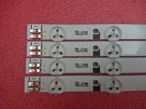 Bande de rétroéclairage LED, 4x10LED, pour Samsung UE32EH5000, R2 Nipseyteko
